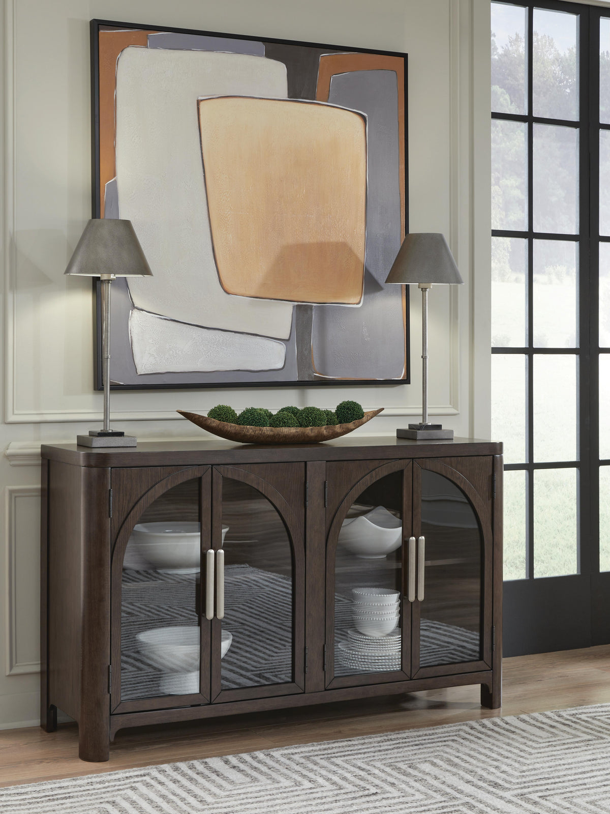 Actman Wall Art - Cream/Brown/Gray