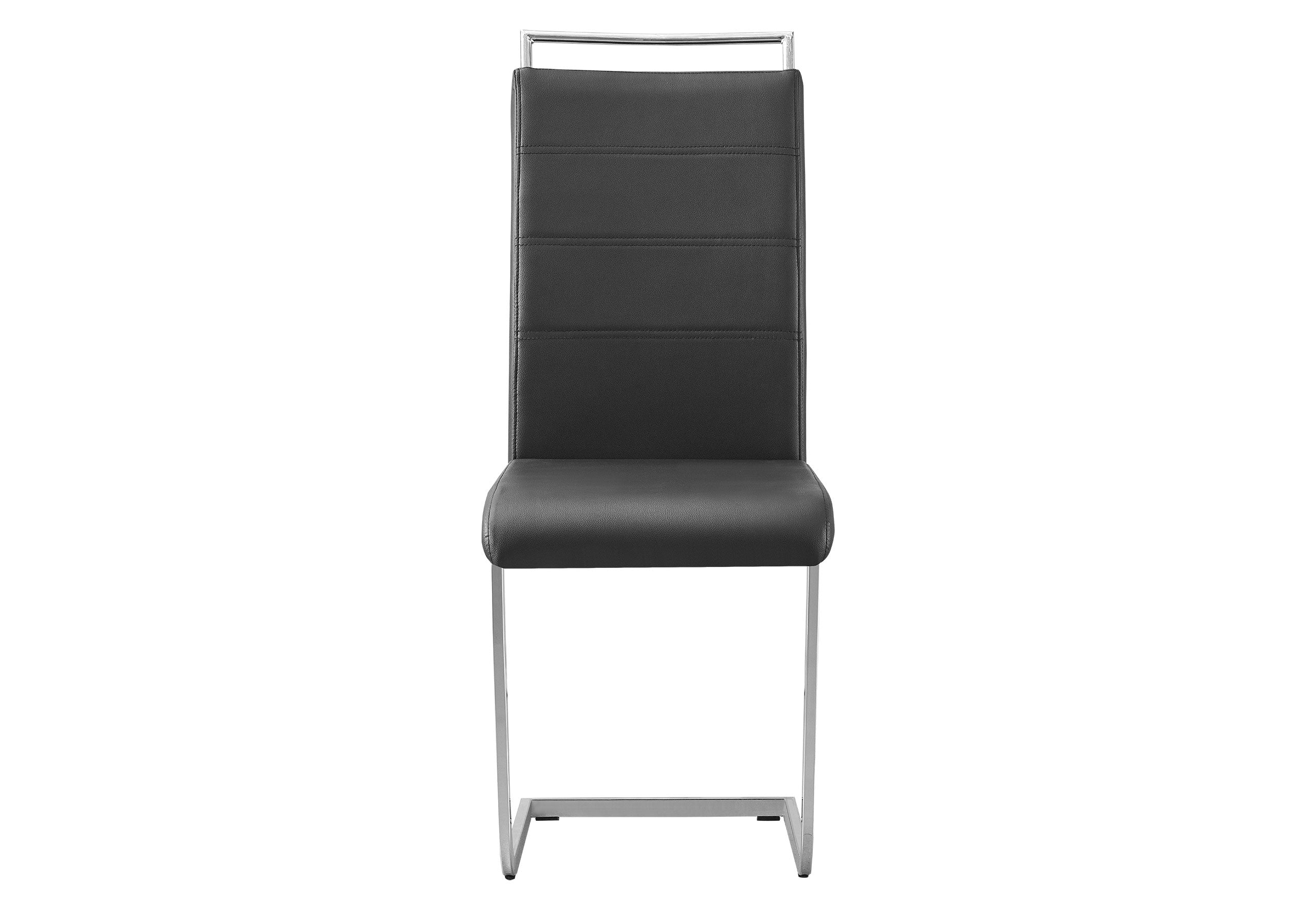 BLACK DINETTE GLASS TABLE