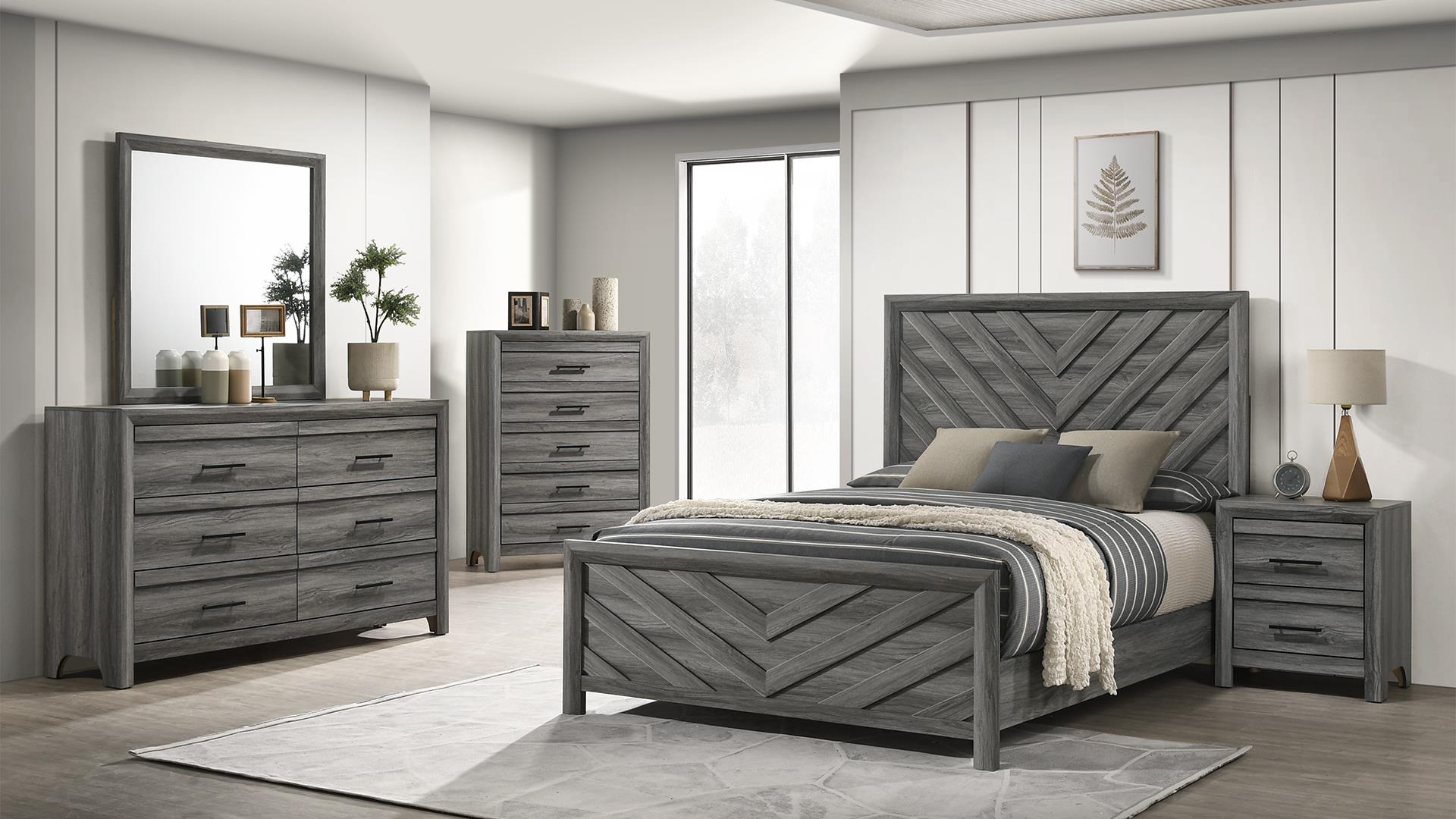 Denver Bedroom Collection - Gray