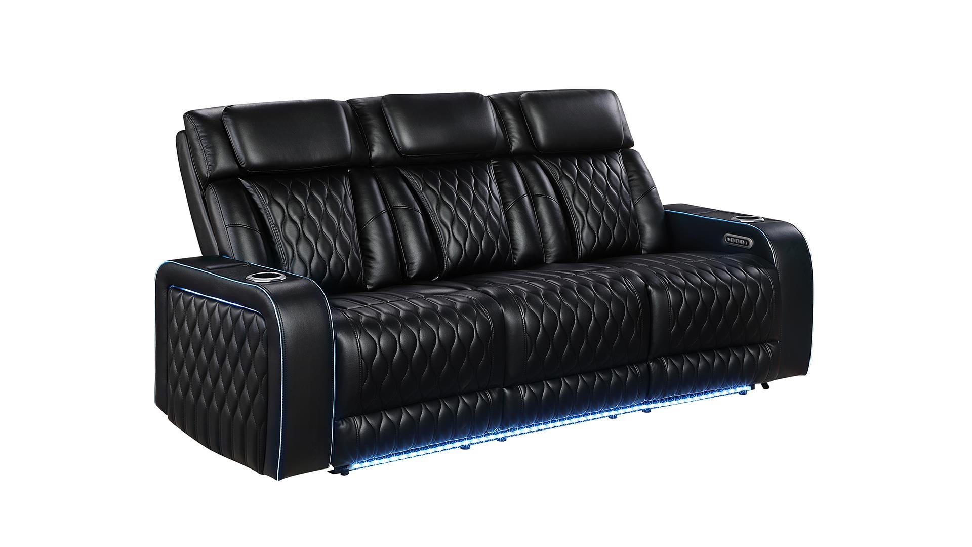 Electra Living Room Collection - Black