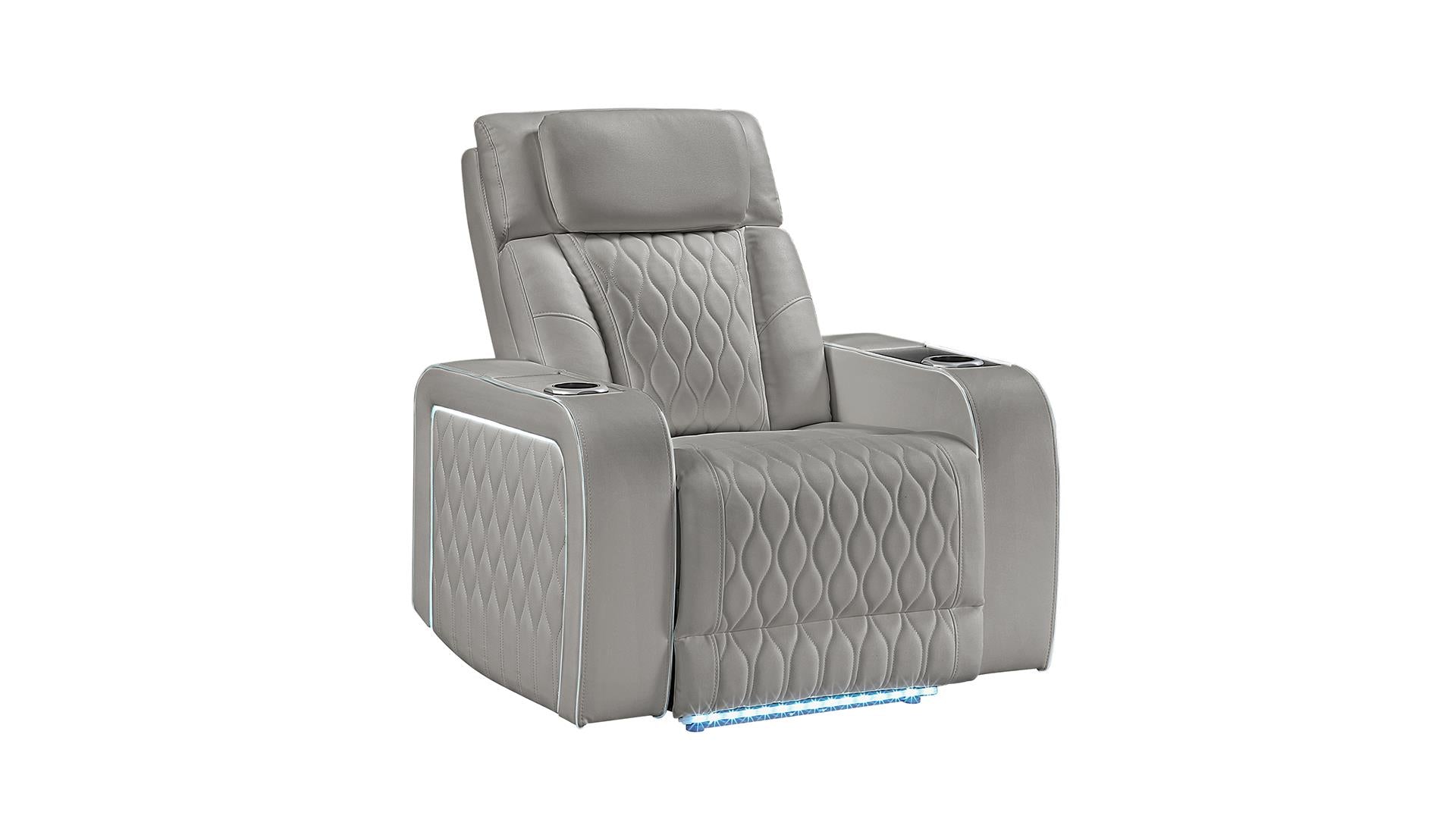 Electra Living Room Collection - Gray