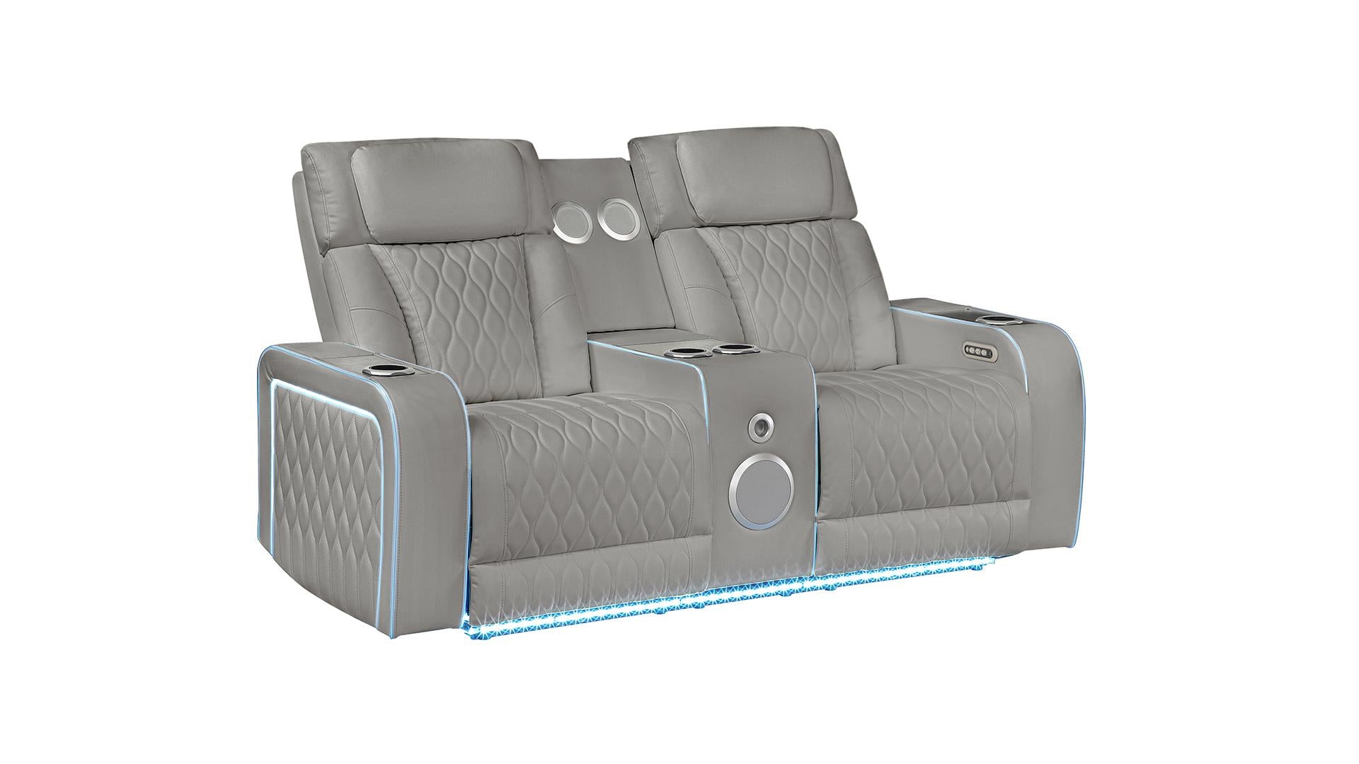 Electra Living Room Collection - Gray