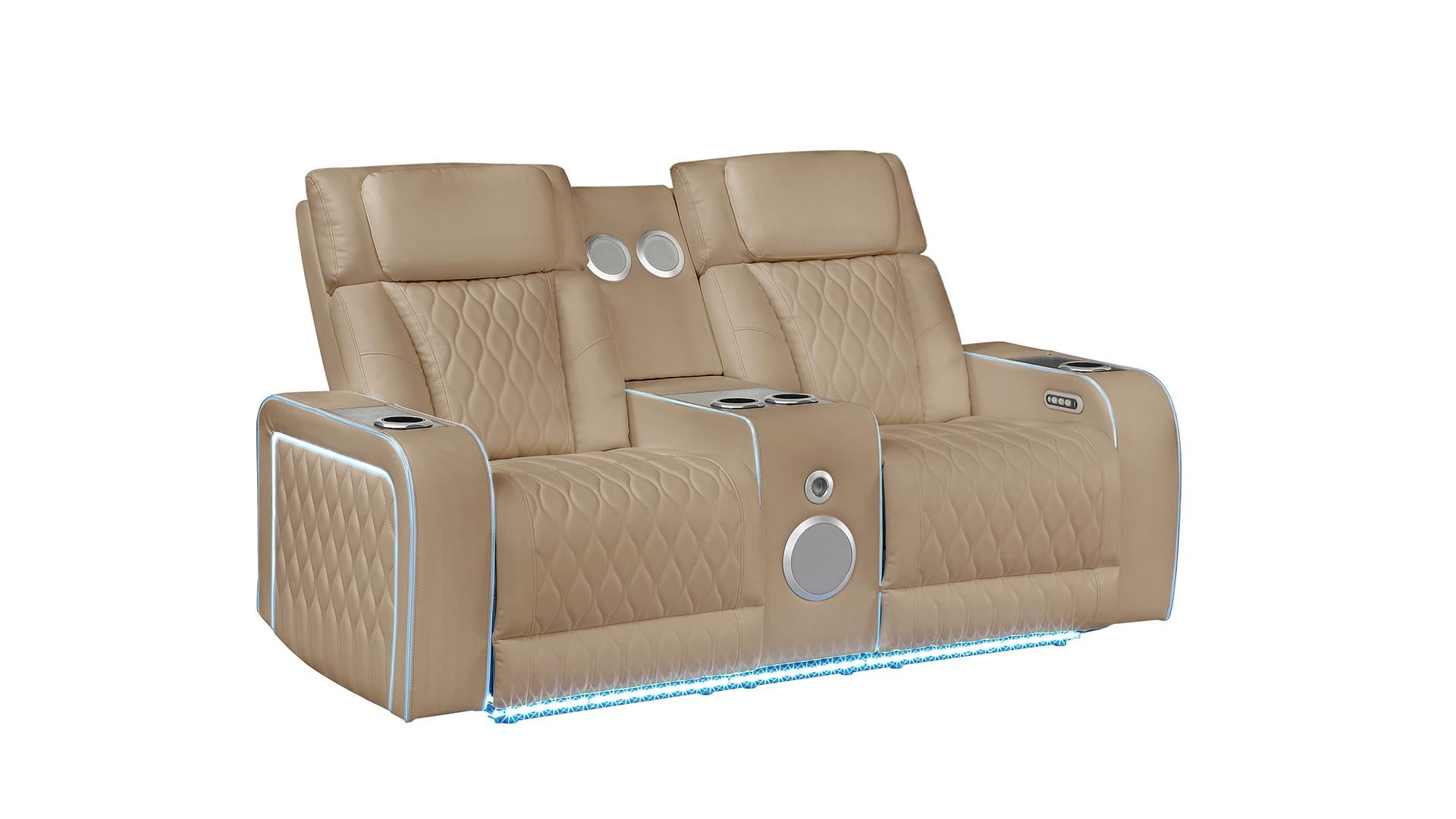 Electra Living Room Collection - Caramel