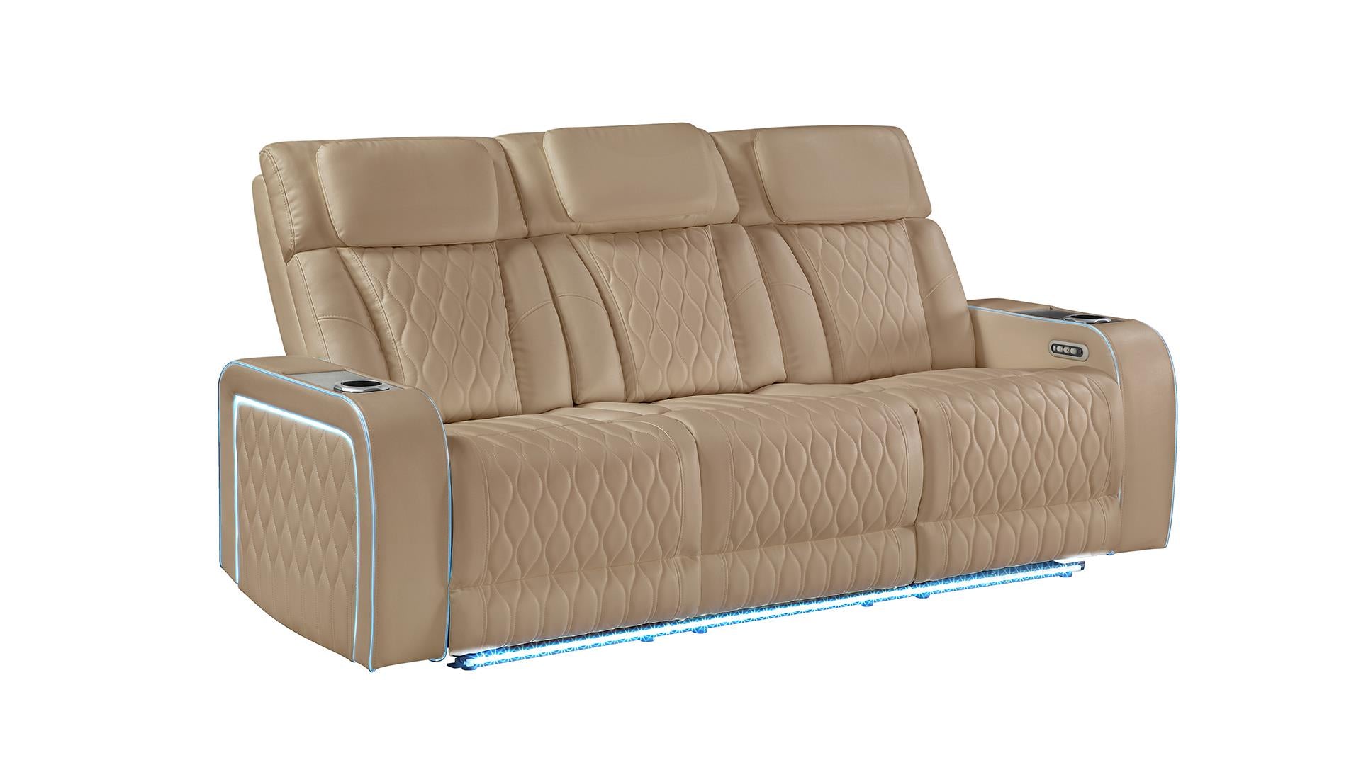 Electra Living Room Collection - Caramel