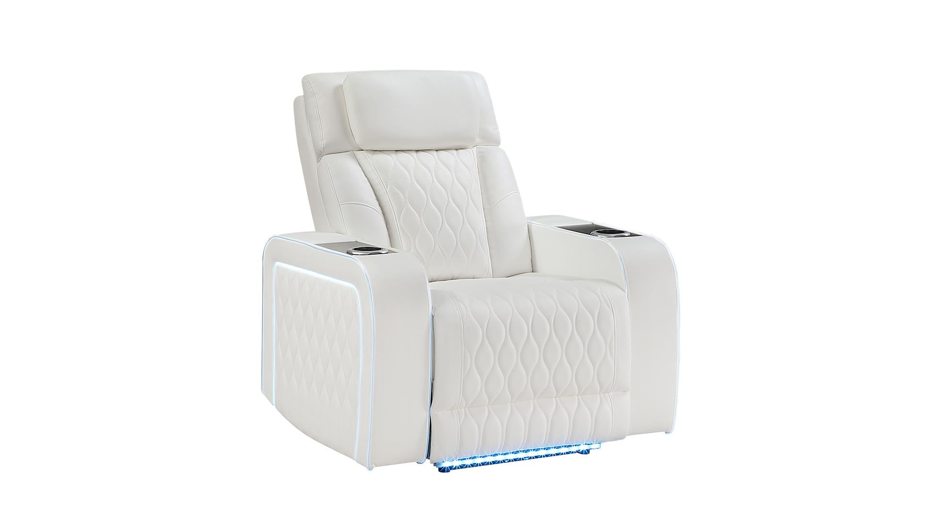 Electra Living Room Collection - White