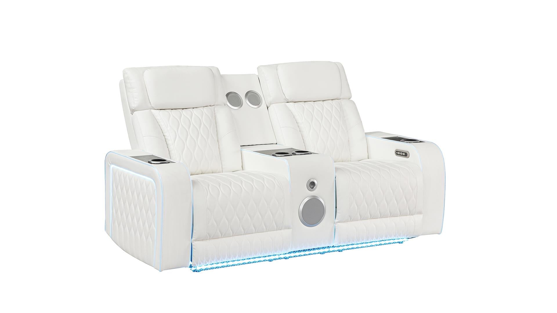 Electra Living Room Collection - White