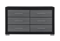 Emma Bedroom Collection - Grey/Black