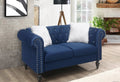 Emma Loveseat Blue