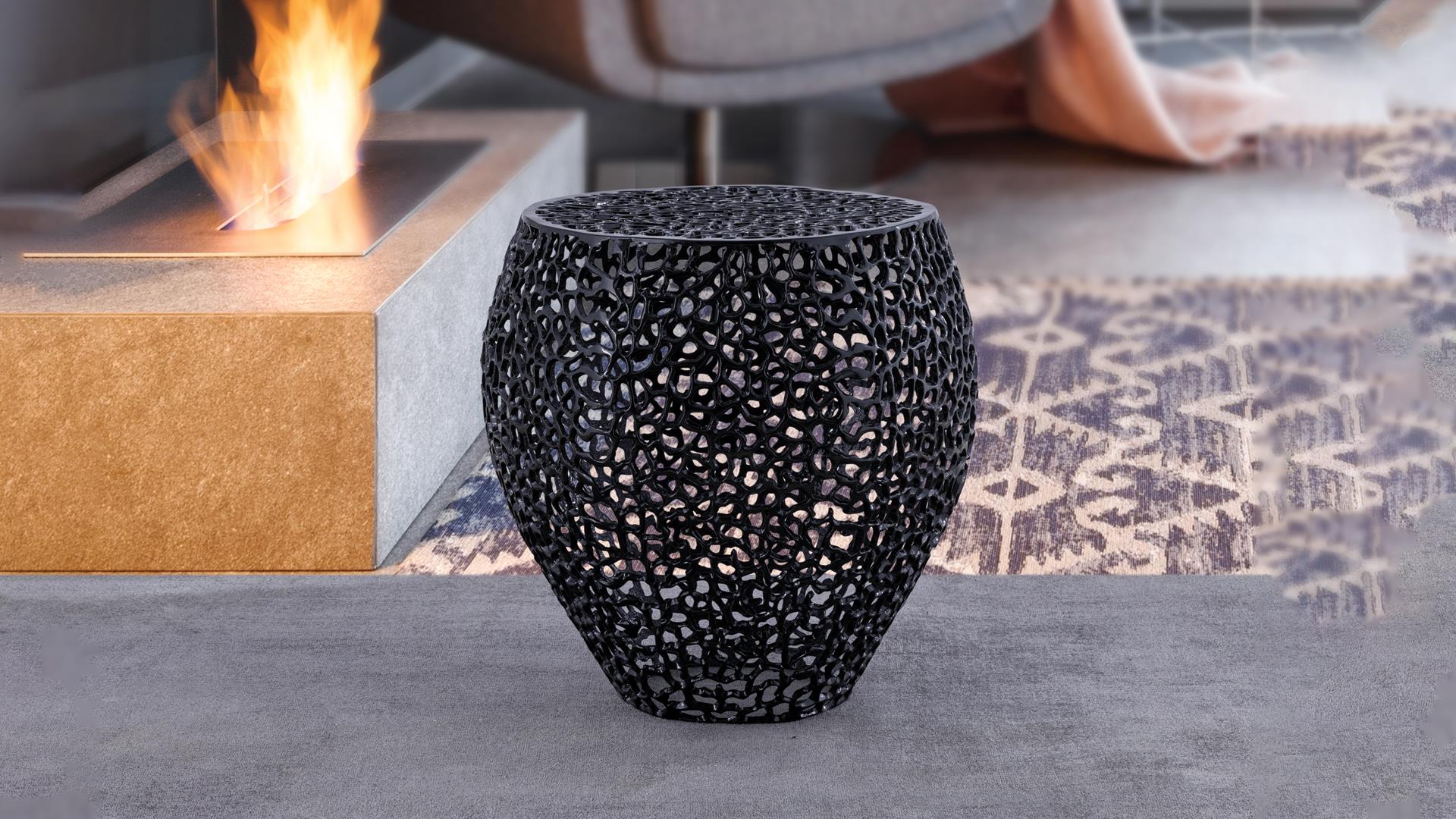 ET3403-18 Side Table Black