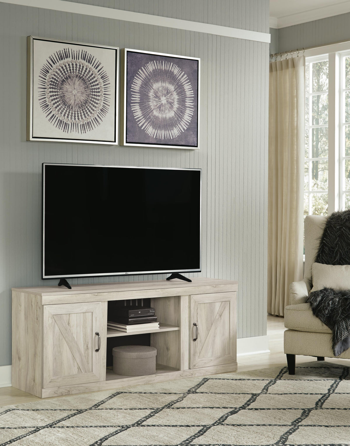 Bellaby Entertainment Collection - Whitewash
