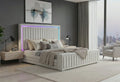Elias Grey Queen Bed With Immersive Sound