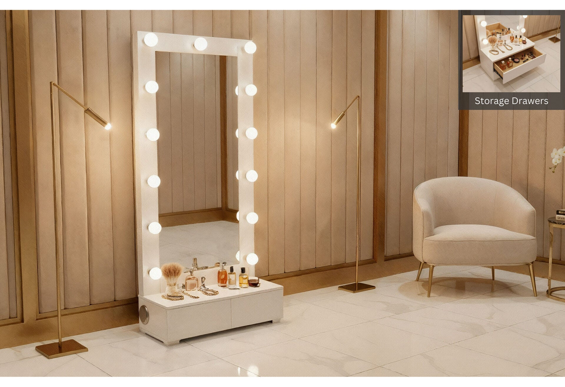 Ella Bedroom Collection - White