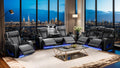 Fortuner Living Room Collection - Black