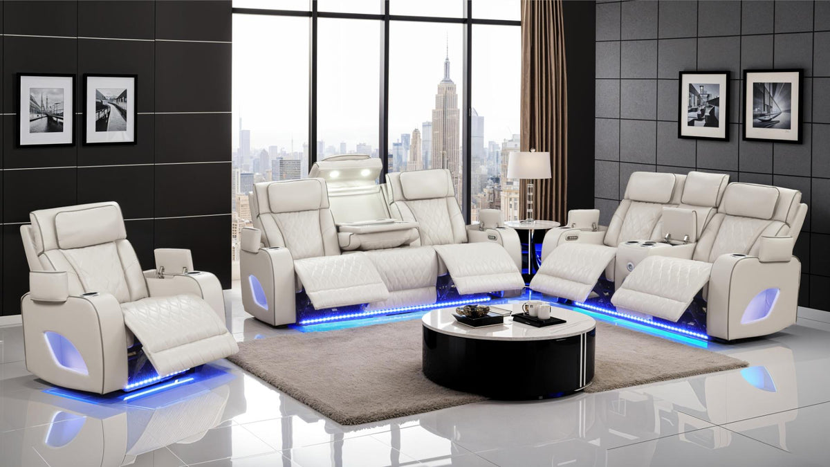 Fortuner Living Room Collection - Ice