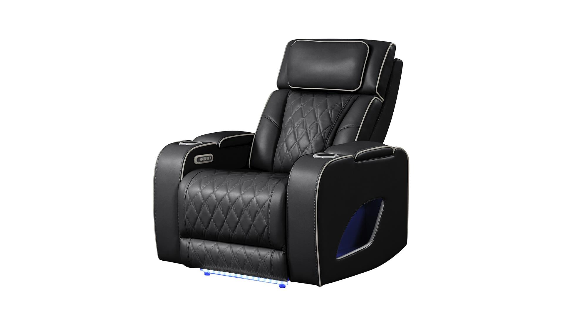 Fortuner Living Room Collection - Black