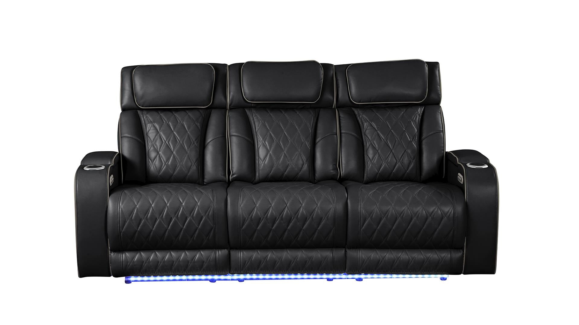 Fortuner Living Room Collection - Black