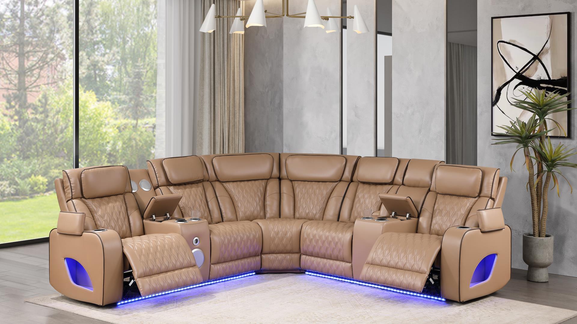 Fortuner Living Room Collection - Caramel