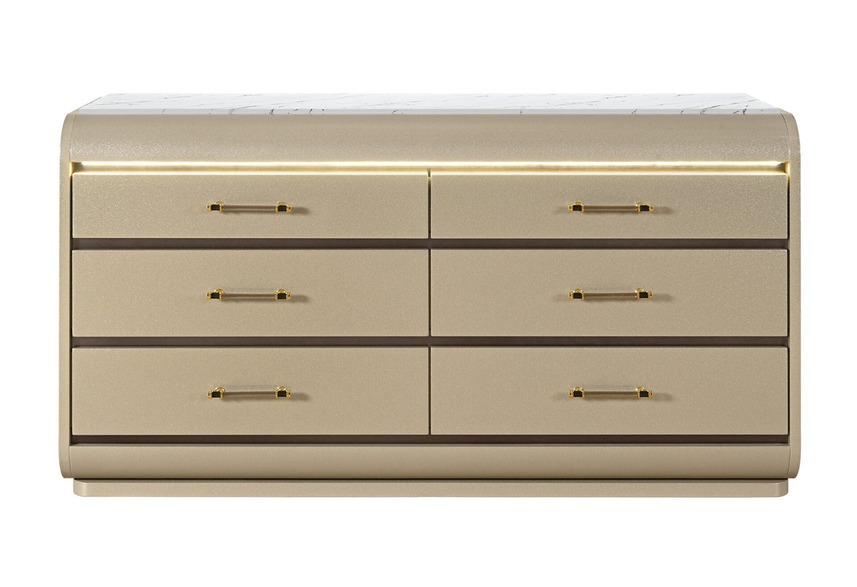 Genesis Bedroom Collection - Gold