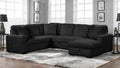 Grande Sectional Black