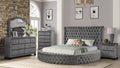 Hazel Bedroom set in Gray