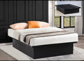 California King Metal Bed Frame with Pillow Top Mattress