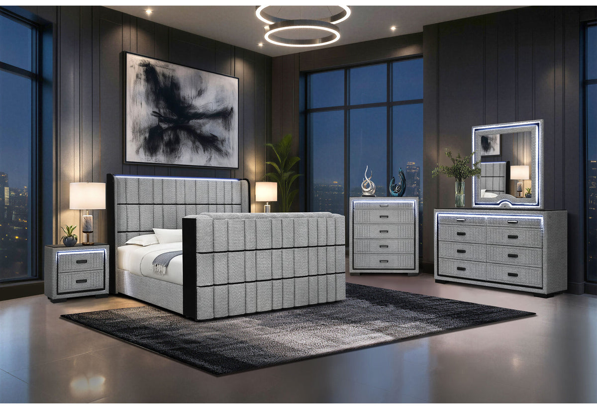 Isabella Bedroom Collection - Grey