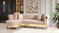 Julia Sectional Sofa Taupe