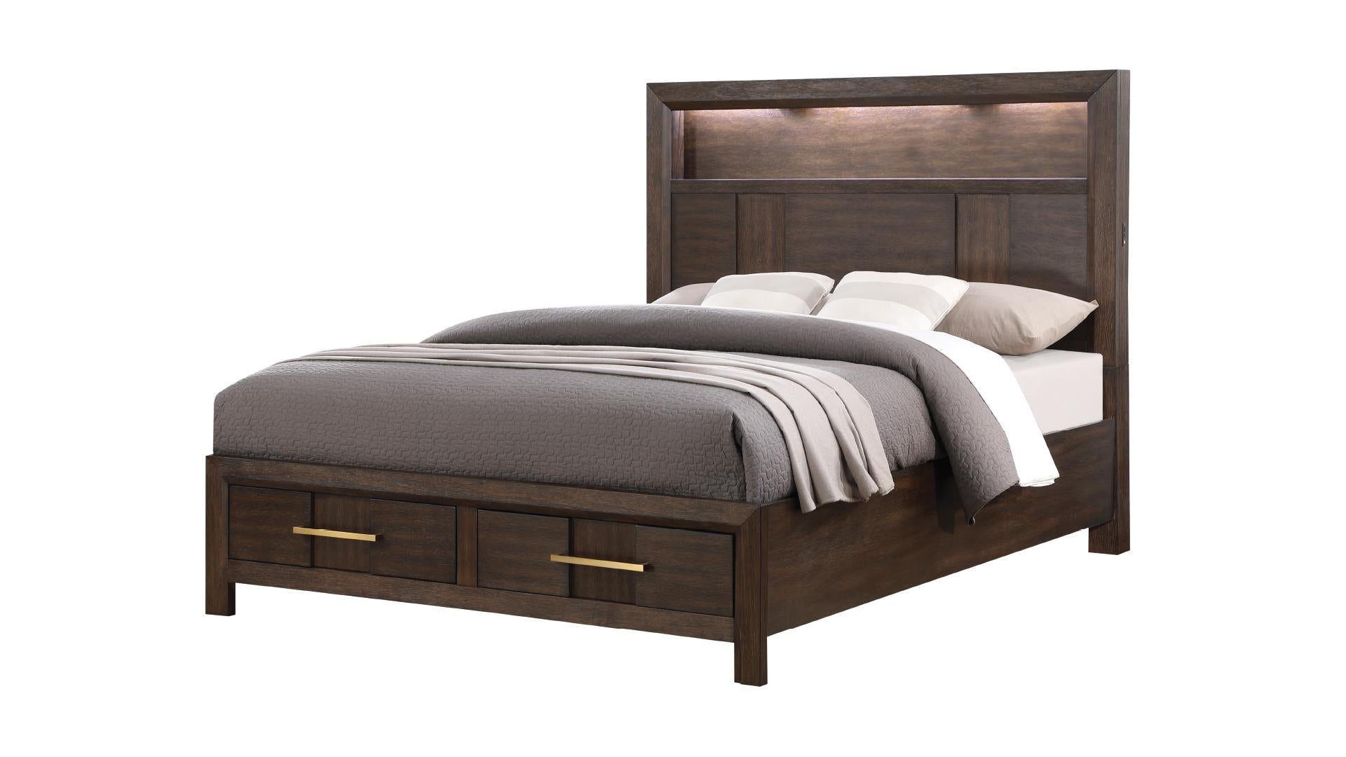 Kenzo Bedroom Collection - Dark Walnut