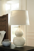 Saffi Ceramic Table Lamp (1/CN) - Cream