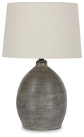 Joyelle Terracotta Table Lamp (1/CN) - Gray