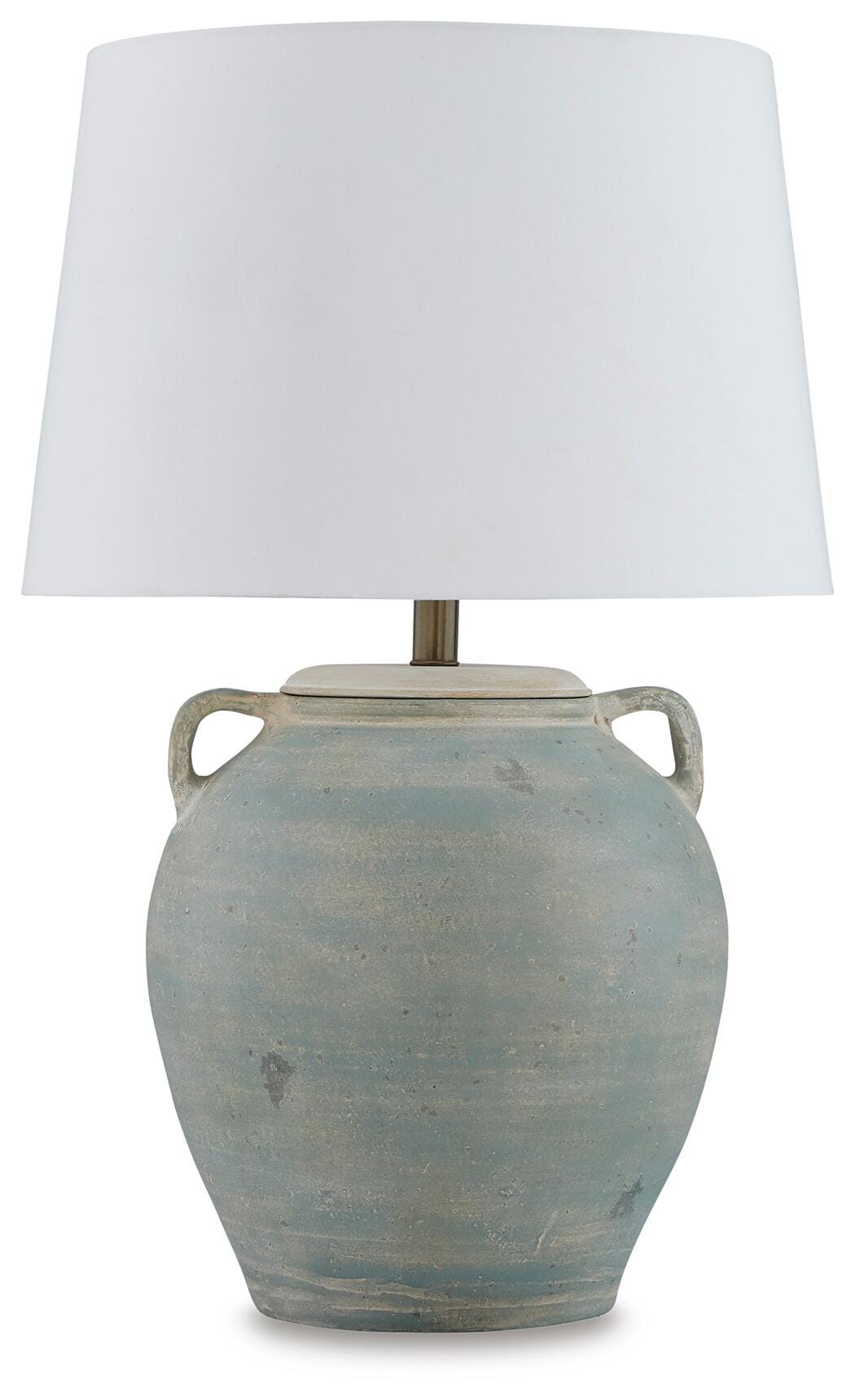 Shawburg Terracotta Table Lamp (1/CN) - Antique Green