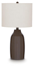 Jyler Terracotta Table Lamp (1/CN) - Brown