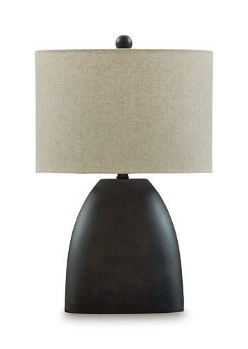 Sethmore Terracotta Table Lamp (1/CN) - Antique Black