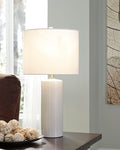 Steuben Ceramic Table Lamp (2/CN) - White