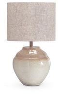 Waldish Metal Table Lamp (1/CN) - Cream/Beige