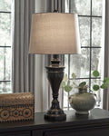 Darlita Metal Table Lamp (2/CN) - Bronze Finish