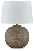 Neavesboro Metal Table Lamp (1/CN) - Antique Brown/White