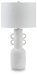 Perringhill Metal Table Lamp (1/CN) - Distressed White