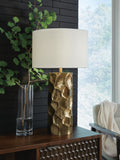 Marshawn Metal Table Lamp (1/CN) - Gold Finish