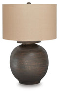 Carlenbury Metal Table Lamp (1/CN) - Antique Brown