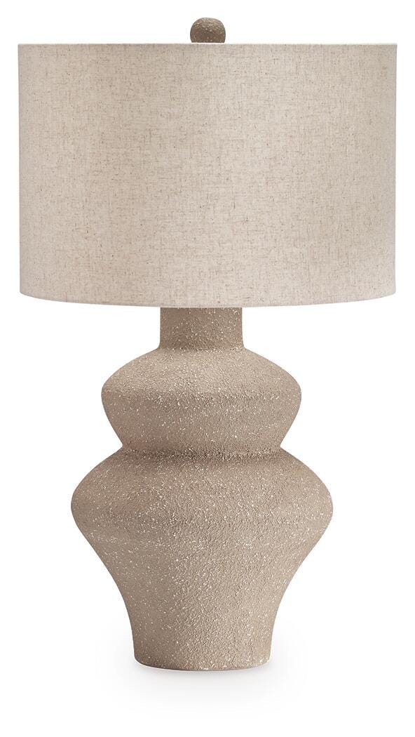 Jossleigh Metal Table Lamp (1/CN) - Beige