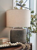 Zandophen Metal Table Lamp (1/CN) - Antique Gray