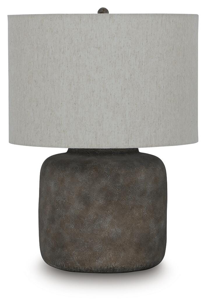 Zandophen Metal Table Lamp (1/CN) - Antique Gray
