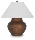 Whitham Metal Table Lamp (1/CN) - Antique Copper Finish