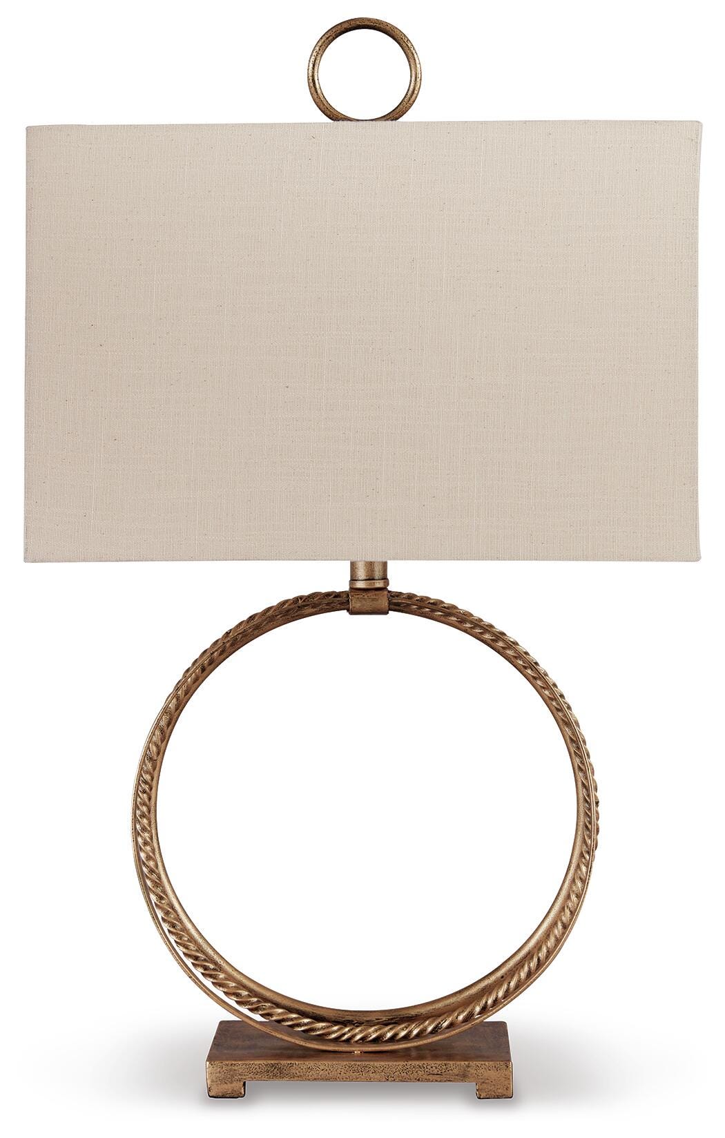Mahala Metal Table Lamp (1/CN) - Antique Gold Finish