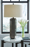 Dirkton Metal Table Lamp (1/CN) - Antique Pewter Finish
