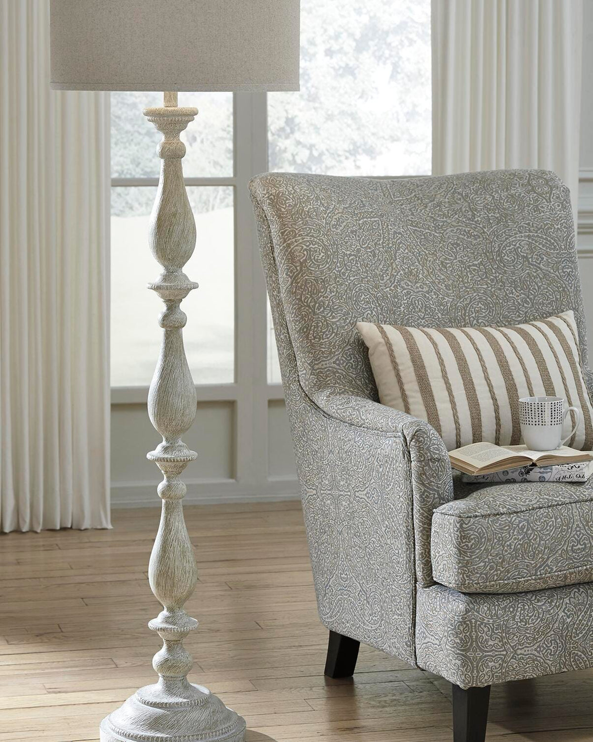 Bernadate Lighting Collection - Whitewash