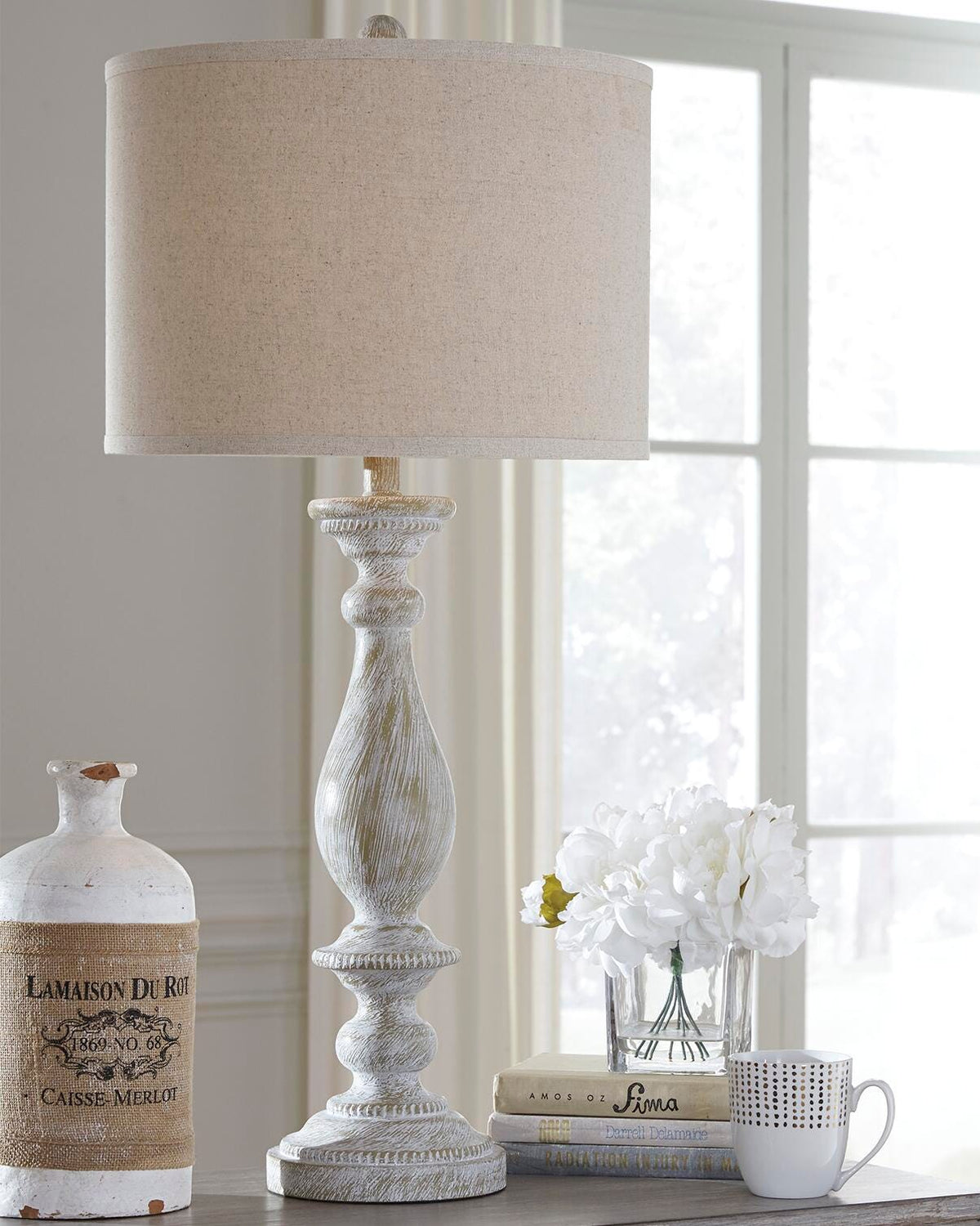 Bernadate Lighting Collection - Whitewash