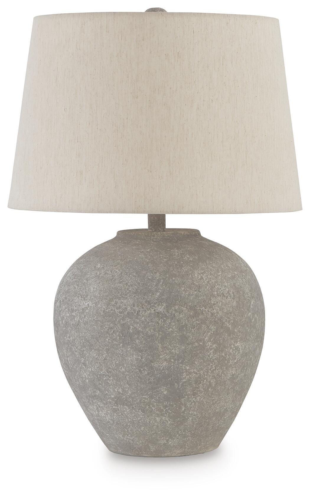 Dreward Metal Table Lamp (1/CN) - Distressed Gray