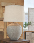 Dreward Metal Table Lamp (1/CN) - Distressed Gray
